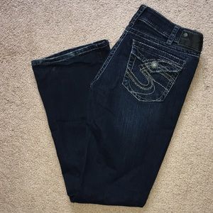 Silver Suki Jeans